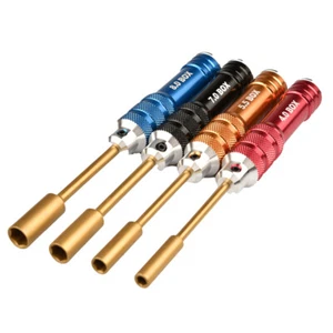 4pcs 4.0/5.5/7.0/8.0mm RC Drone Repair Tool Flat Head Hex Screw Drivers Kit - Picture 1 of 6