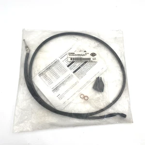 oem Harley 37200284 Diamond Black 55 in Hydraulic Clutch Line 19-20 Freewheeler - Picture 1 of 8