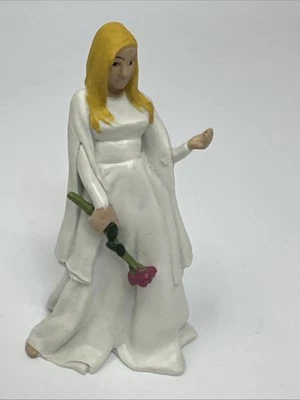 2003 Papo Princess Lena Maiden Figure w/ Flowers 3.5" - Image 1 of 4