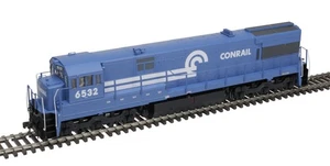 Atlas HO Scale GE U28C (DCC/LokSound) Conrail/CR (Blue/White) #6523 - Picture 1 of 1