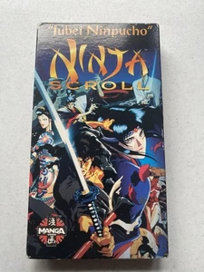 Ninja Scroll (VHS, 1993/1995) - original Japanese dialogue w/ English subtitles - Picture 1 of 3