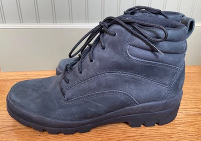 Botas de Senderismo de Cuero Rockport Negras Vintage Damas Talla 9 Estilo Ancho W3388 Foto 1 de 4