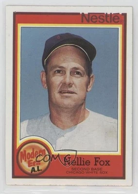 1987 Topps Nestle All-Time Dream Team Food Issue Nellie Fox #13 HOF - Image 1 of 2