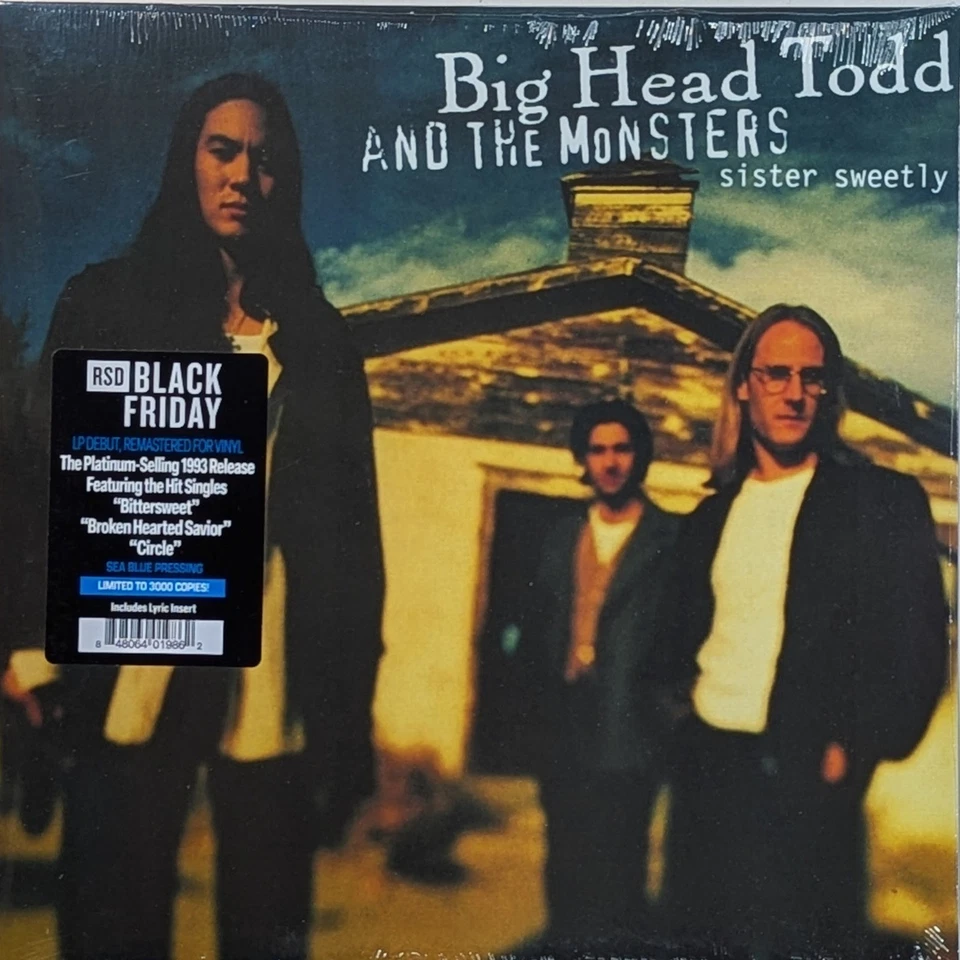 BIG HEAD TODD AND THE MONSTERS Sister Sweetly SEALED LP Sea Blue Vinyl RSD - Image 1 of 1