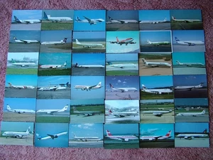 36 Unused CIVIL AVIATION, AIRCRAFT Postcards. Mint condition - Imagen 1 de 1