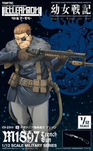 Pistola de trinchera R TOMYTEC Little Armory x Tanya Senki LA-YS01 Tanya Senki Anson M1897 - Imagen 1 de 7