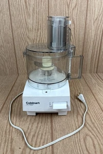 CUISINART DLC-10 7-CUP FOOD PROCESSOR-WHITE EUC - Picture 1 of 10