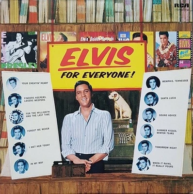 ELVIS PRESLEY Elvis For Everyone! Vinyl Record Album LP RCA International & Rock - Image 1 of 4