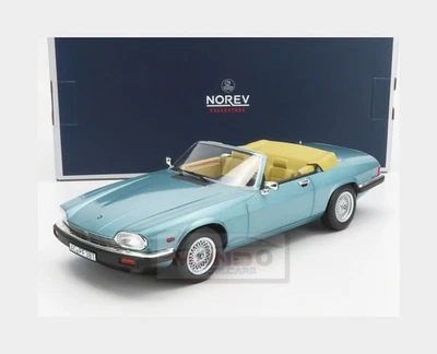1:18 NOREV Jaguar Xj-S Cabriolet 1988 Light Blue NV182635 - Immagine 1 di 2