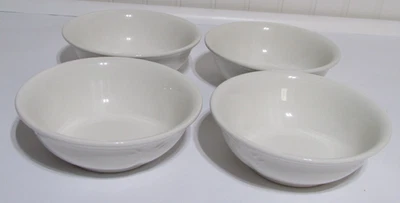 Pfaltzgraff   Filigree  White  6" Cereal Bowls  Set of 4 - Image 1 of 4