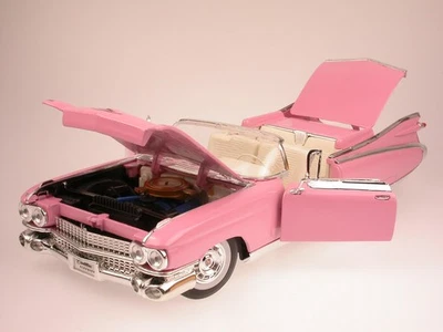 Cadillac Eldorado Biarritz 1959 pink coche en miniatura Maisto 1/18 - Imagen 1 de 4