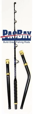 XCALIBER MARINE TROLLING ROD 80-130LB INCLUDES BENT AND STRAIGHT BUTT