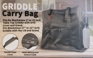 Griddle Carry Bag Fits for Blackstone 17-22Inch Grill Tabletop Griddle with Gr.. - Picture 1 of 5