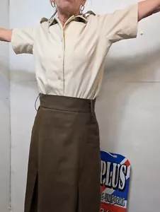 Camisa Blusa Vestido Cuartel Manga Corta Ejército Británico Damas FAD Todos los Rangos Nº14 - Imagen 1 de 7