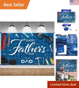 Sturdy Fathers Day Banner Sign - Indoor/Outdoor Use for Heartfelt Celebrations - Picture 1 of 11