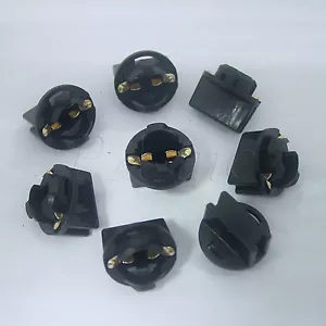 10x #555 T10 Lámpara de pinball Bombilla Enchufe Bloqueo de giro Cuña Instrumento Base - Imagen 1 de 4
