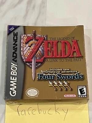 Zelda A Link to the Past + Four Swords (Game Boy Advance) NEW SEALED FIRST PRINT - Image 1 of 4