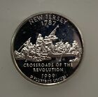 1999 S Silver State Quarter New Jersey Graded ICG PR70 DCAM