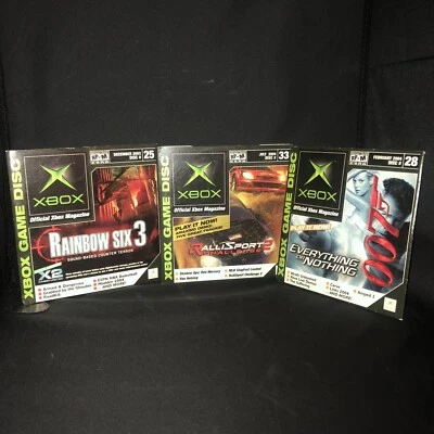 Official Xbox Magazine Demo Game Lot - 6 Discs Complete In Cases - Microsoft - Image 1 of 4