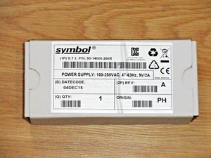 Fuente de alimentación de CA Symbol 50-14000-266R Pwr Sply 100-250 Vac 9 Vdc 2a - Imagen 1 de 4