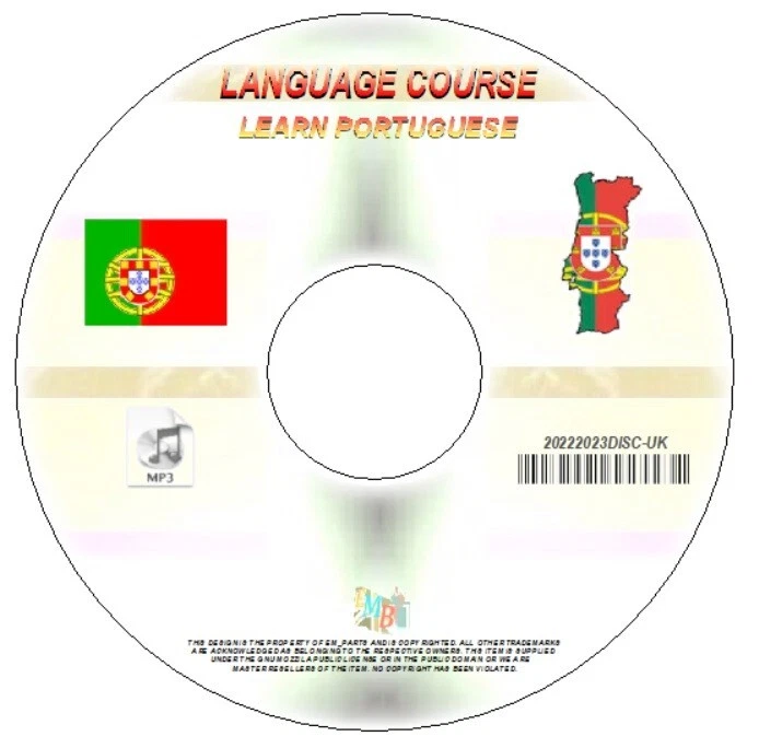 LEARN PORTUGUESE LANGUAGE COURSE LISTEN REPEAT LESSONS GUIDE MP3 CD - Image 1 of 1