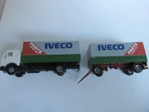 Herpa 1:87 Mercedes plataforma camión IVECO!!! - Imagen 1 de 5