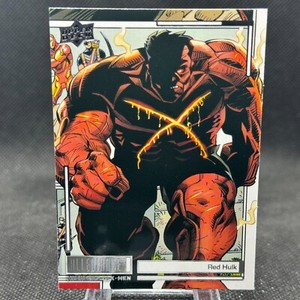 2023 Upper Deck Allegiance Avengers vs X-Men Red Hulk Base #C63