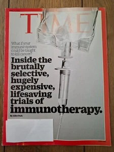Time Magazine - April 4, 2016 - Inside the lifesaving trials of immunotherapy  - Picture 1 of 2