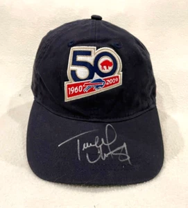 Terrell Owens T.O. Mütze Buffalo Bills 50 Jahre Jubiläum handsigniert - Bild 1 von 7