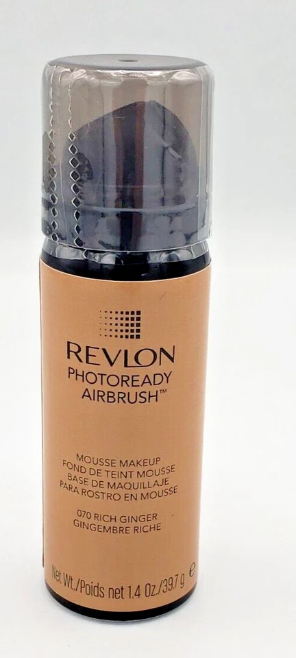 NEW Revlon PhotoReady Airbrush Mousse Makeup- 070 RICH GINGER - Image 1 of 1