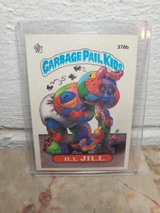 Garbage Pail Kids Ill Jill #376b (1987) Series 9 Topps Sticker Card - Picture 1 of 2