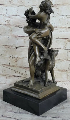 Il Rapimento Delle Donne Sabine, Dopo Giambologna Bronzo E Marmo Decorativo - Immagine 1 di 4
