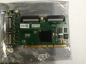 Controlador host SCSI Atto UL4D 0201-PCBX-000 Ultra320 PCI-X 64 bits Apple/Mac/PC - Imagen 1 de 4