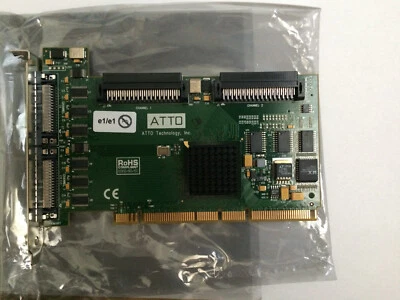 Atto UL4D 0201-PCBX-000 Ultra320 SCSI Host Controller PCI-X 64 Bit Apple/Mac/PC - Image 1 of 4