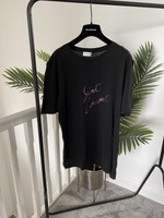saint laurent script tee