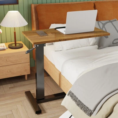 Over Bed or Chair Table with Large Height and Angle Adjustable Top Overbed Table - Image 1 of 4