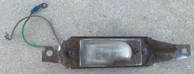 MERCURY COMET REAR BUMPER LICENSE PLATE HOUSING LIGHT LAMP COVER LEN 1965 65 OEM - Image 1 of 4