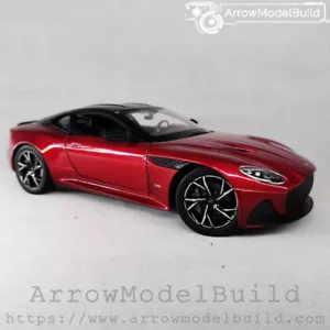 AeroModelBuild Aston Martin (Red) Refined Wheels Built & Painted 1/24 Model Kit - Picture 1 of 2