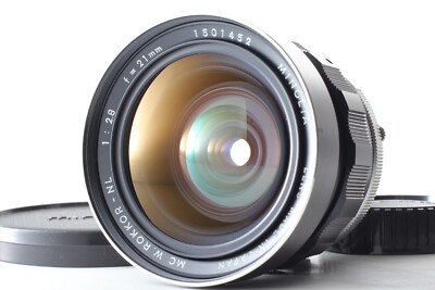 Minolta MC W.Rokkor 24mm f/2.8 Wide Angle MF Lens From Japan Minolta MC W.Rokkor 24mm f/2.8 Wide Angle MF Lens From Japan