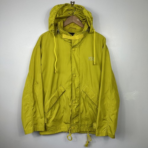 SAINT LAURENT (YSL) Giacca da pista vintage YSL Yves Saint Laurent gialla taglia uomo small