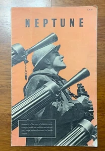 Zweiter Weltkrieg 1941 Royal Navy RAF Luftwaffe SELTEN Neptun Broschüre Minensucher Fallschirmjäger - Bild 1 von 8