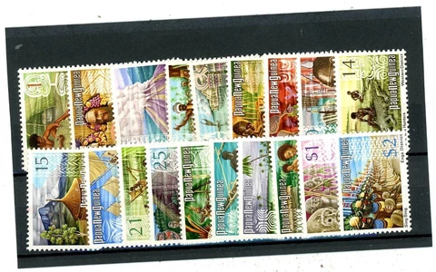 Papua New Guinea 1973-4 Scott# 369-88 Mint LH Cover