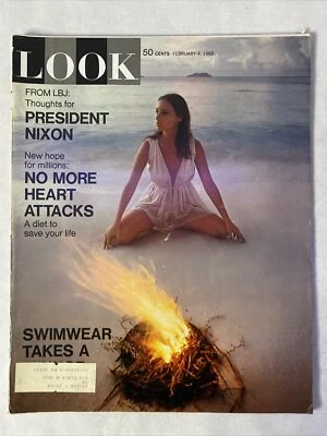 1969 February 4, LOOK Magazine, From LBJ: Thoughts For President Nixon (BM15) Foto 1 de 3