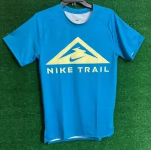 Men's Nike Pro Elite Trail Running Track Shirt Teal MADE IN USA DX9143-301 Sz S - Picture 1 of 4
