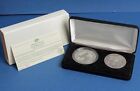 Australia: 1998 2 X 2Oz Silver Kookaburra Coin & Medal Set Limited Coin Fair Set