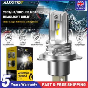 For Motorcycle H4 Headlight LED Hi Lo Beam Bulb Super White For Honda VTX1300C - Picture 1 of 7
