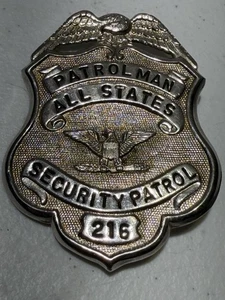 Vintage Patrolman Security Patrol All States - Bild 1 von 2