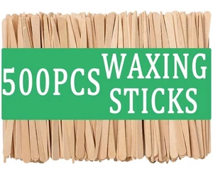 500Pcs Waxing Sticks for Hair Removal - Borogo Eyebrow, Lip, Nose Small...  - Picture 1 of 7
