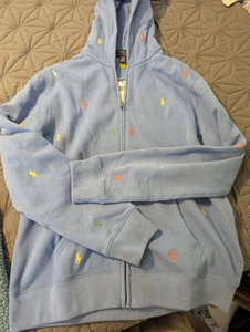Polo Ralph Lauren XL Boys Full Zip Hoodie - Picture 1 of 2