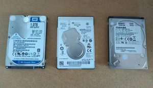 Disques durs 1To 2.5" joblot compatible avec ordinateur portable cctv ps4 ps5 - Photo 1/1